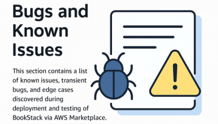 Bookstack Known Issues | BookStack Wiki